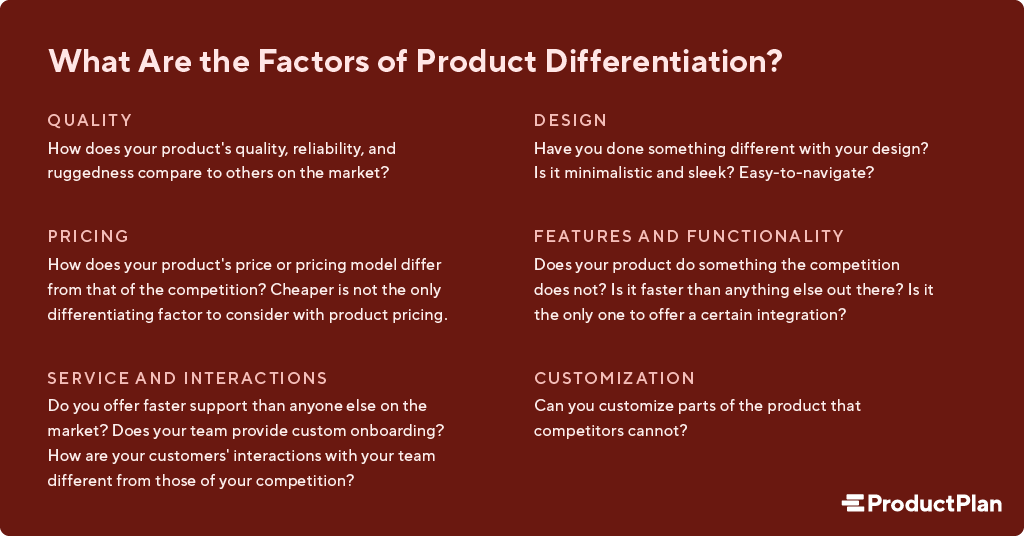 What Is One Example Of Differentiating Business Objectives